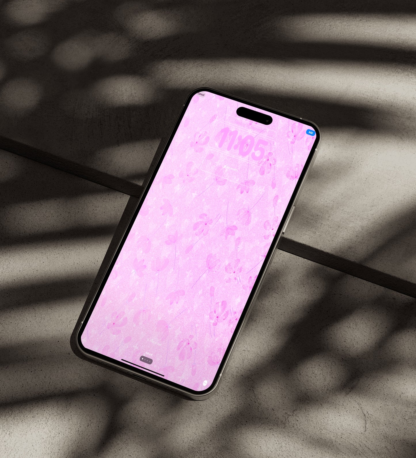 4x Cozy Floral Lockscreen Wallpapers