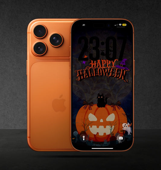 Happy Halloween Digital Lockscreen Wallpaper for your Phone/Tablet