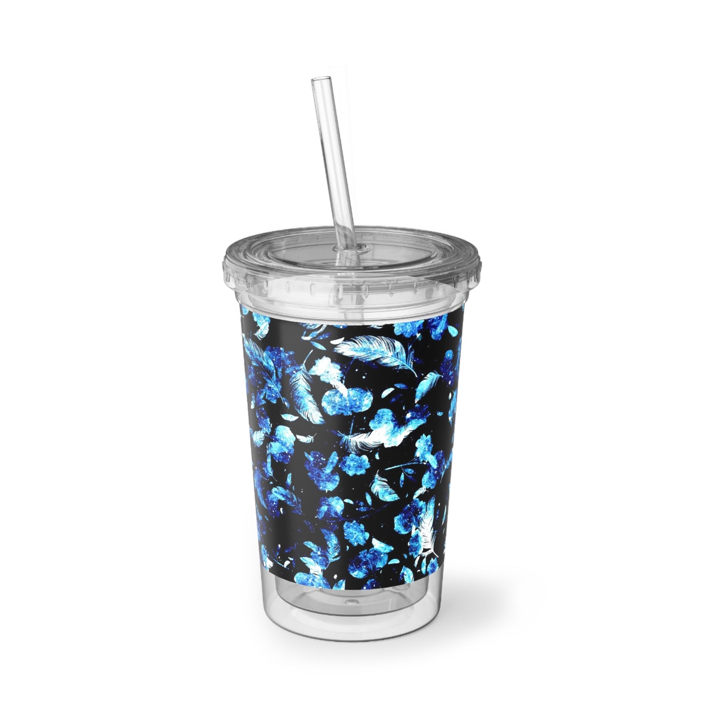 Feather Magic Suave Acrylic Cup