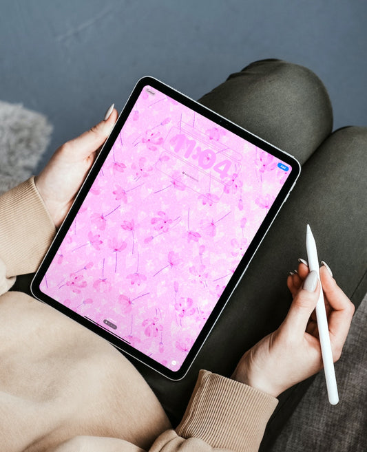 4x Cozy Floral Lockscreen Wallpapers