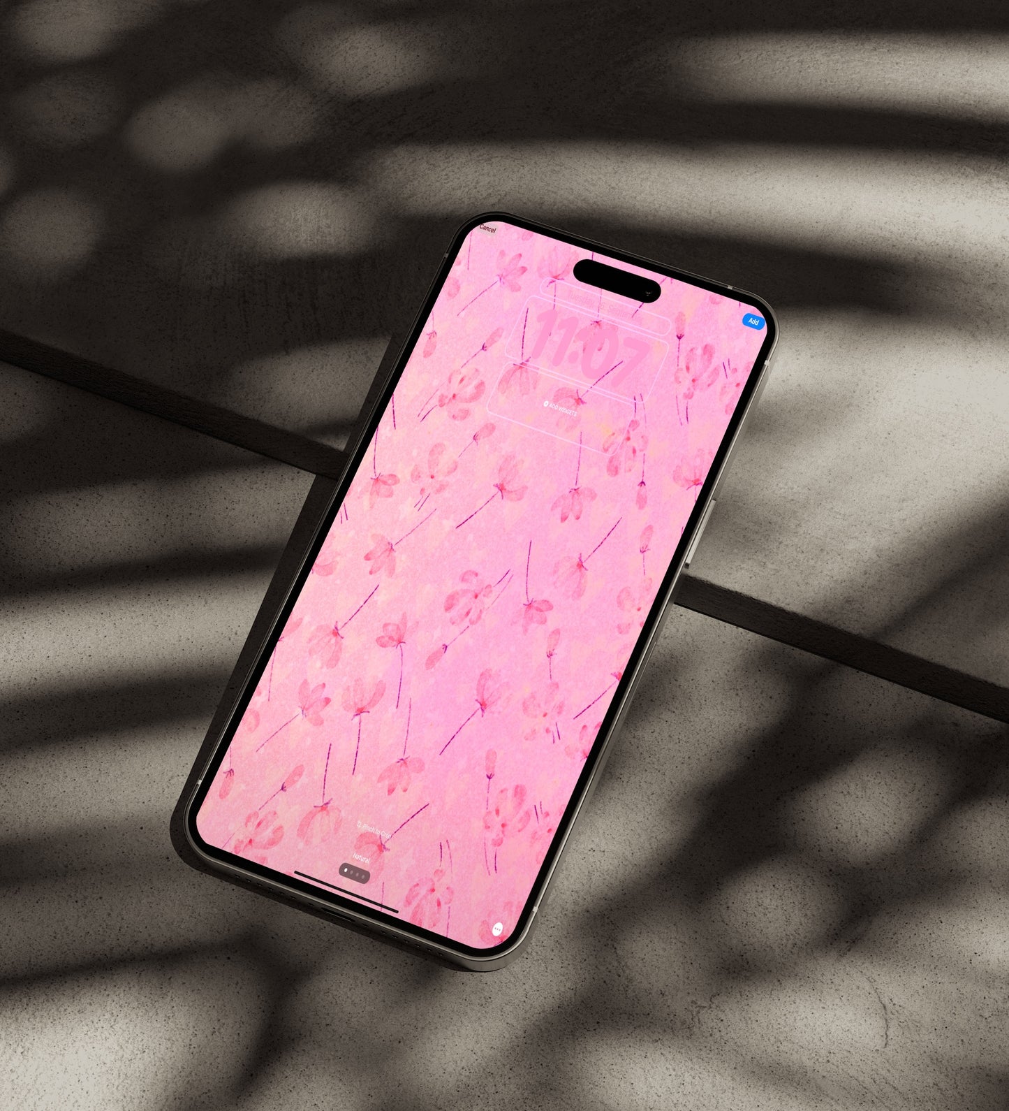 4x Cozy Floral Lockscreen Wallpapers